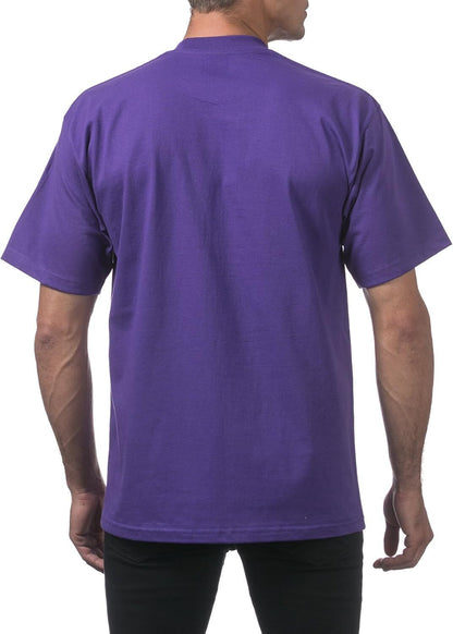 🔥Men's Heavyweight Cotton Short Sleeve Crew Neck T-Shirt
