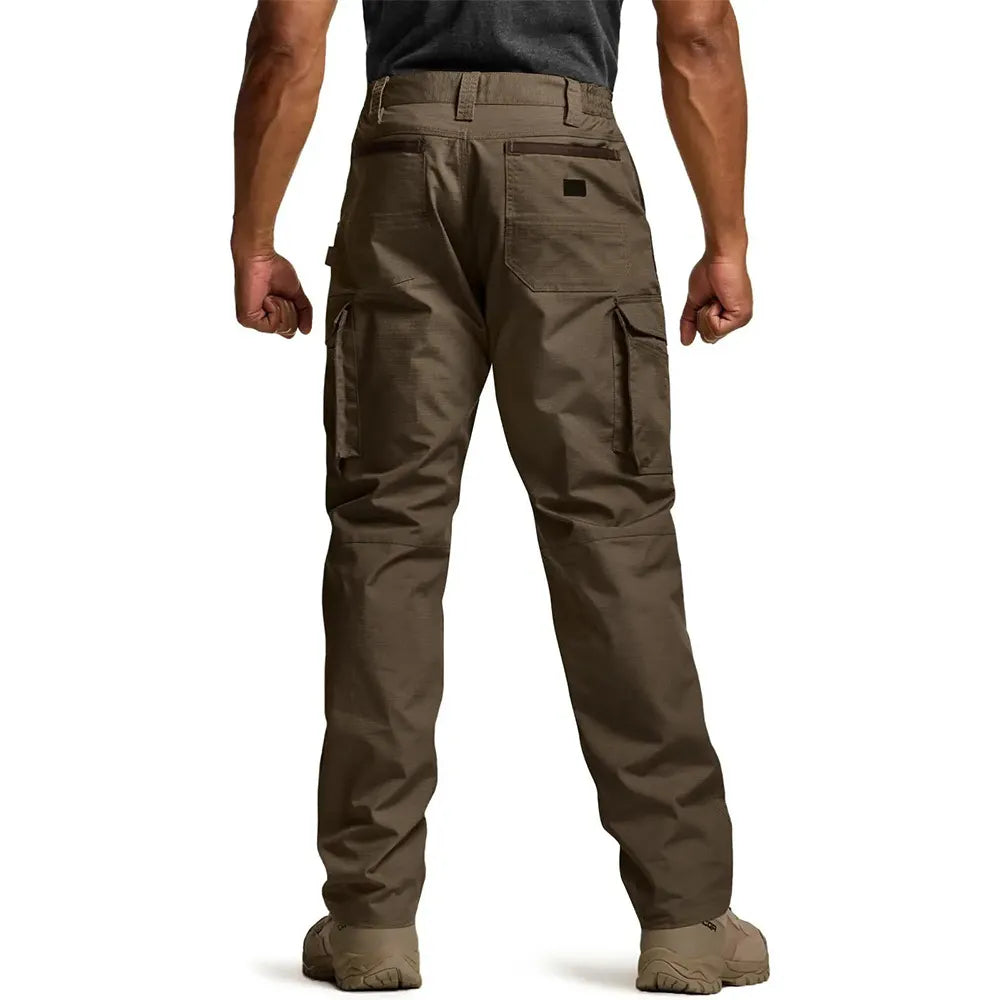🔥8-PACK Today Only $29.9🔥Men's Ripstop Work Pants,Water Resistant Outdoor Tactical Pants