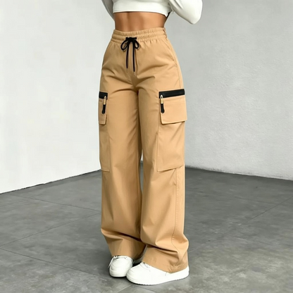 👍🔥Limited-Time 🔥Women’s lightweight loose cargo pants with multiple pockets