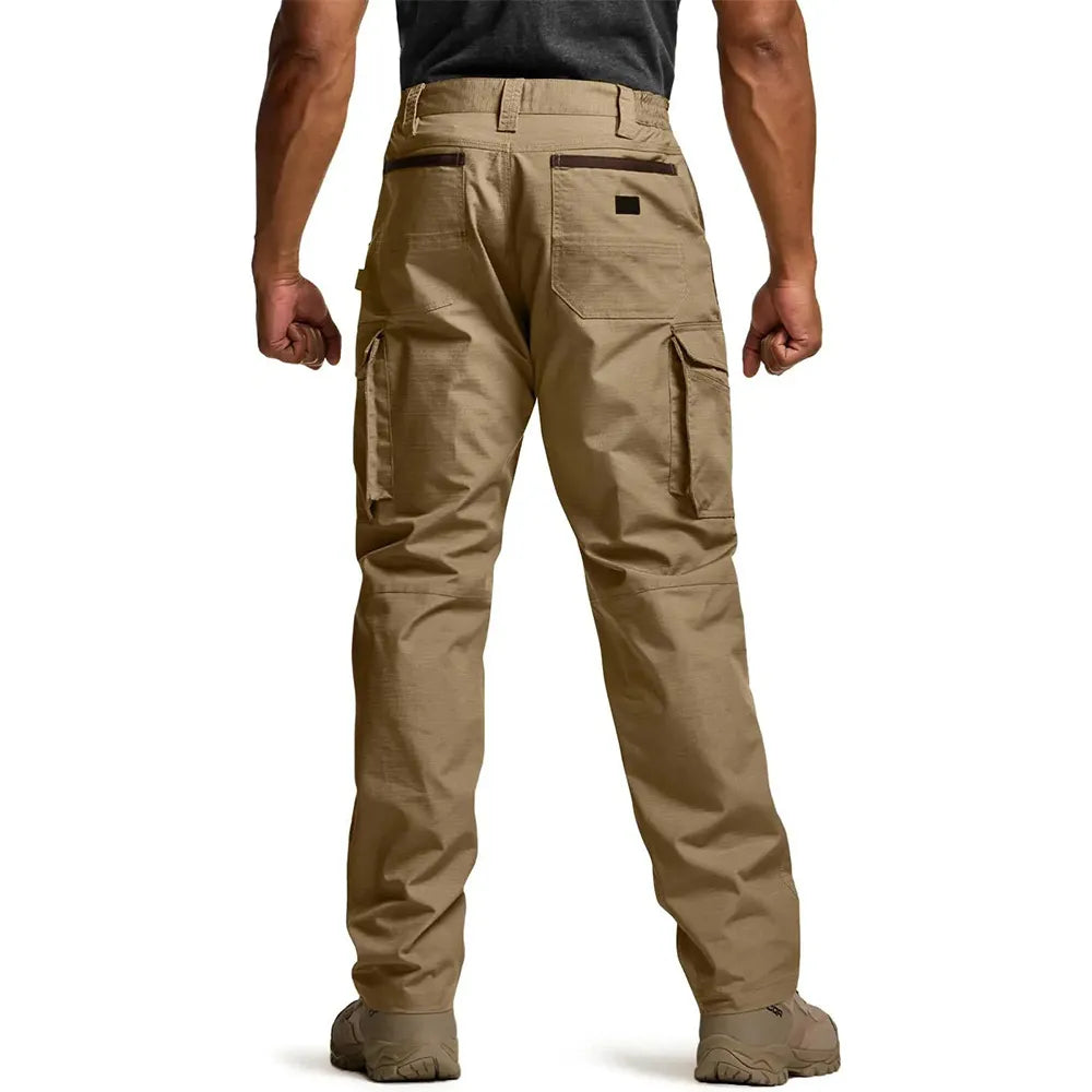 🔥8-PACK Today Only $29.9🔥Men's Ripstop Work Pants,Water Resistant Outdoor Tactical Pants