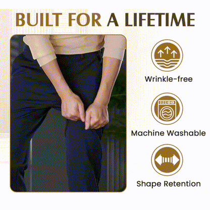 Men's Premium Non-Iron Stretch Casual Trousers