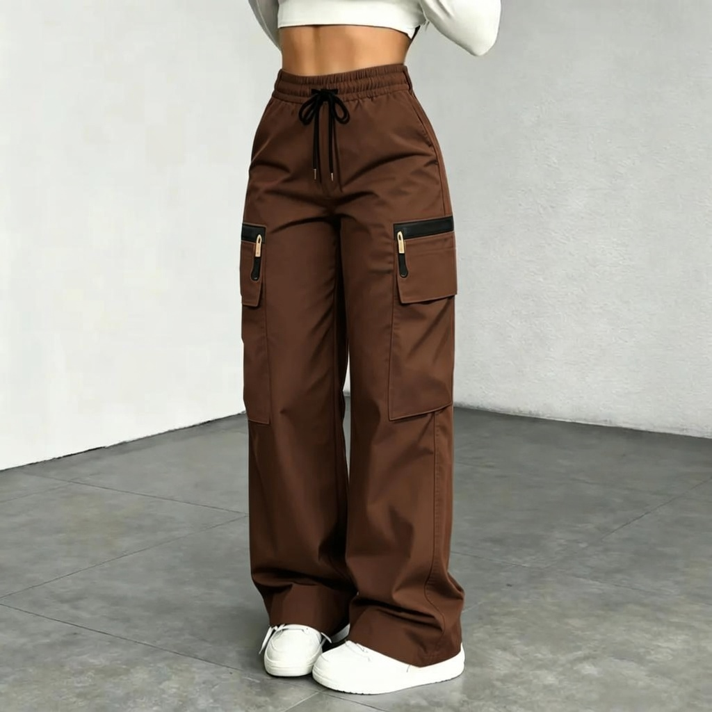 👍🔥Limited-Time 🔥Women’s lightweight loose cargo pants with multiple pockets