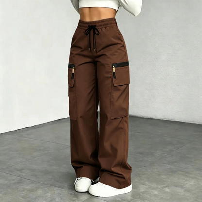 👍🔥Limited-Time 🔥Women’s lightweight loose cargo pants with multiple pockets