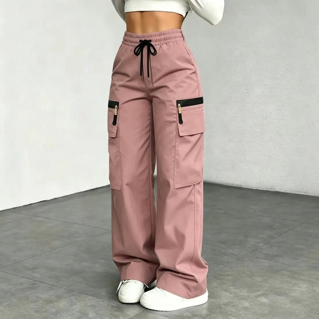 👍🔥Limited-Time 🔥Women’s lightweight loose cargo pants with multiple pockets