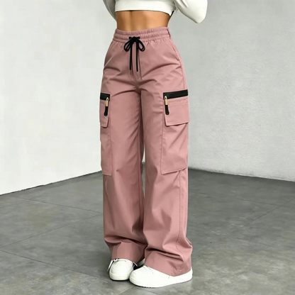 👍🔥Limited-Time 🔥Women’s lightweight loose cargo pants with multiple pockets