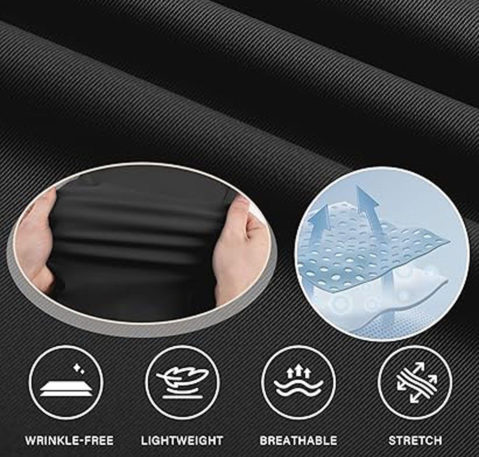 🔥Men's slim fit stretch golf Pants🔥 10-Pack - All Colors Included, Only $23.99