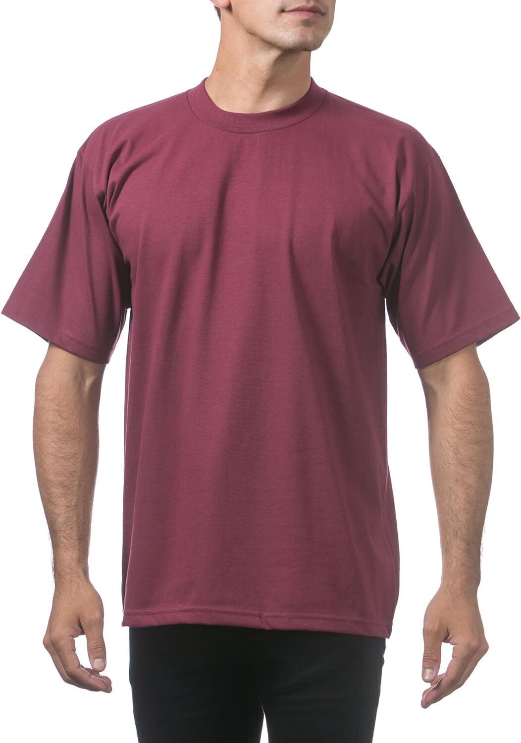 🔥Men's Heavyweight Cotton Short Sleeve Crew Neck T-Shirt