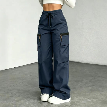 👍🔥Limited-Time 🔥Women’s lightweight loose cargo pants with multiple pockets