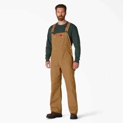 🔥CLEARANCE SALE🔥Men's Heavy-Duty Denim Bib Overalls – Adjustable Straps & Utility Pockets