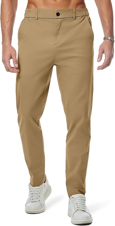 Men's Premium Non-Iron Stretch Casual Trousers