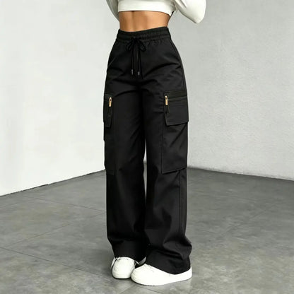 👍🔥Limited-Time 🔥Women’s lightweight loose cargo pants with multiple pockets