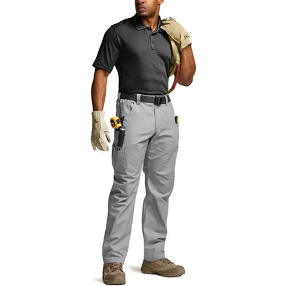 🔥8-PACK Today Only $29.9🔥Men's Ripstop Work Pants,Water Resistant Outdoor Tactical Pants