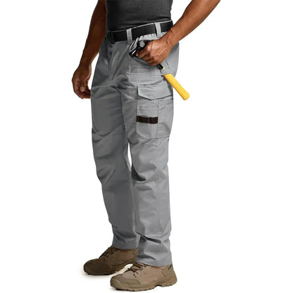 🔥8-PACK Today Only $29.9🔥Men's Ripstop Work Pants,Water Resistant Outdoor Tactical Pants