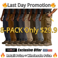 Black+Khaki+Navy+Stone+Charcoal +Brown+Coyote+Tundra(8 Pants Together)