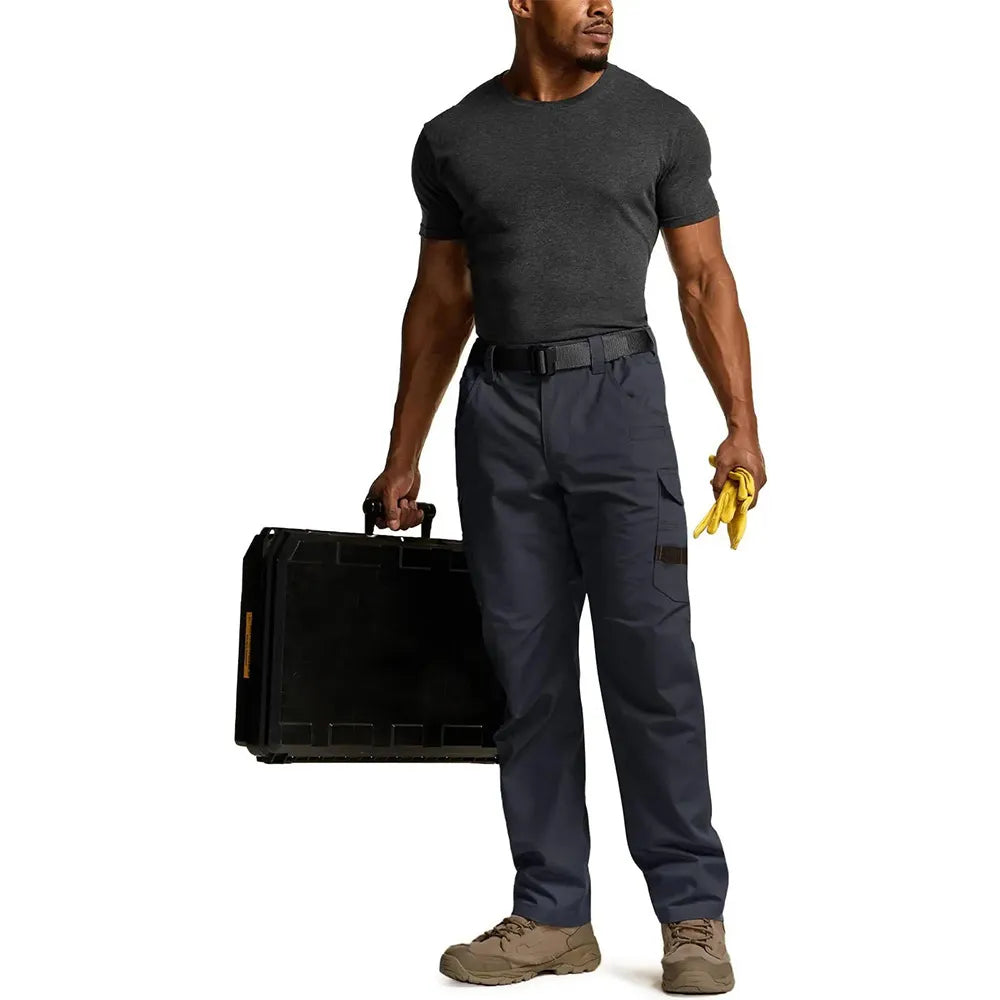 🔥8-PACK Today Only $29.9🔥Men's Ripstop Work Pants,Water Resistant Outdoor Tactical Pants