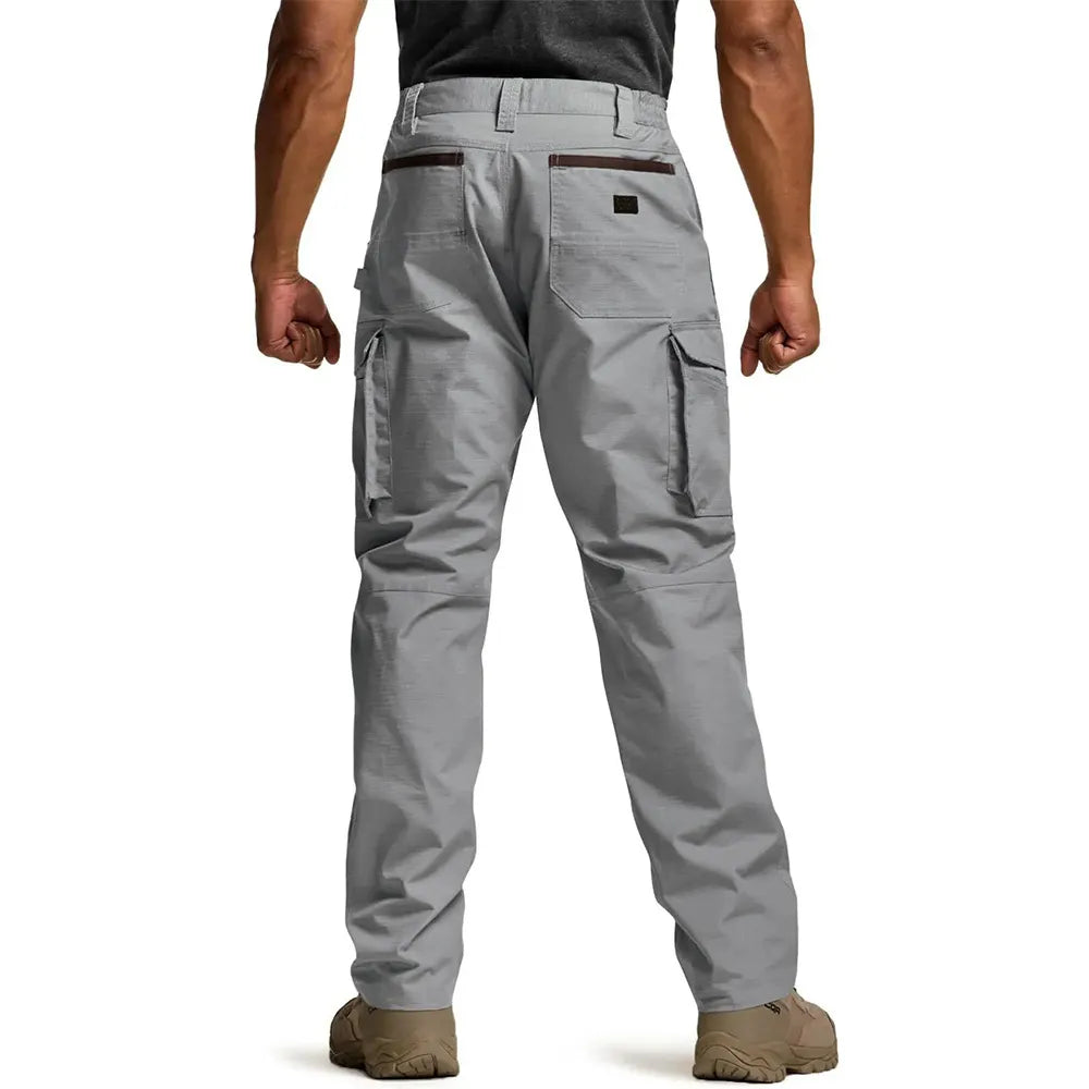 🔥8-PACK Today Only $29.9🔥Men's Ripstop Work Pants,Water Resistant Outdoor Tactical Pants