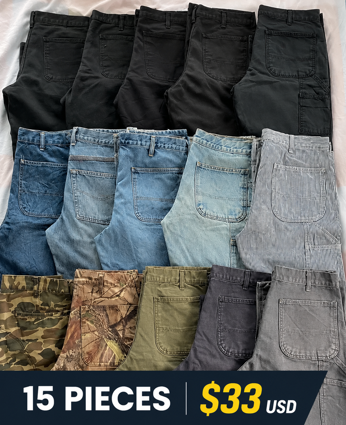 🔥Clearance sale, limited stock 🔥CHT Men's jeans with 7 Pockets