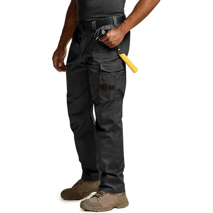 🔥8-PACK Today Only $29.9🔥Men's Ripstop Work Pants,Water Resistant Outdoor Tactical Pants