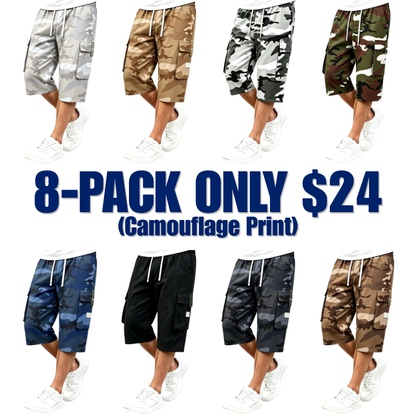 Men's Plus Size Lightweight Cargo Pants
