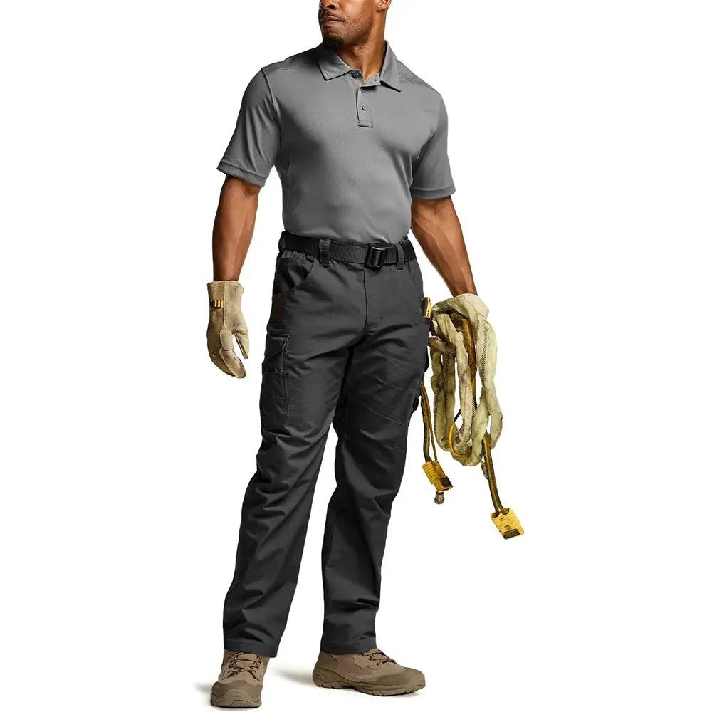 🔥8-PACK Today Only $29.9🔥Men's Ripstop Work Pants,Water Resistant Outdoor Tactical Pants