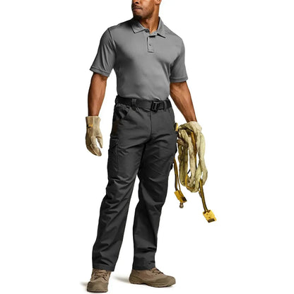 🔥8-PACK Today Only $29.9🔥Men's Ripstop Work Pants,Water Resistant Outdoor Tactical Pants