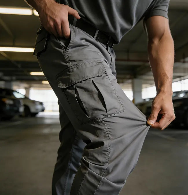 🔥8-PACK Today Only $29.9🔥Men's Ripstop Work Pants,Water Resistant Outdoor Tactical Pants