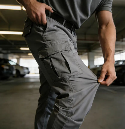 🔥8-PACK Today Only $29.9🔥Men's Ripstop Work Pants,Water Resistant Outdoor Tactical Pants