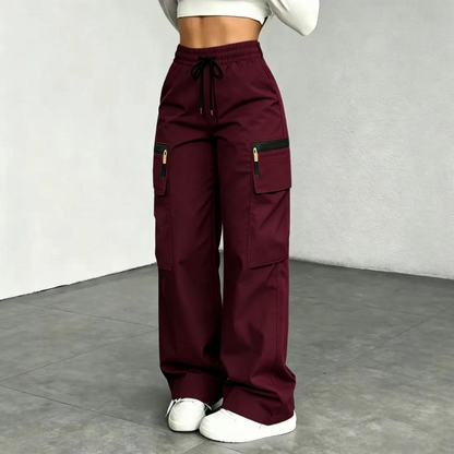 👍🔥Limited-Time 🔥Women’s lightweight loose cargo pants with multiple pockets