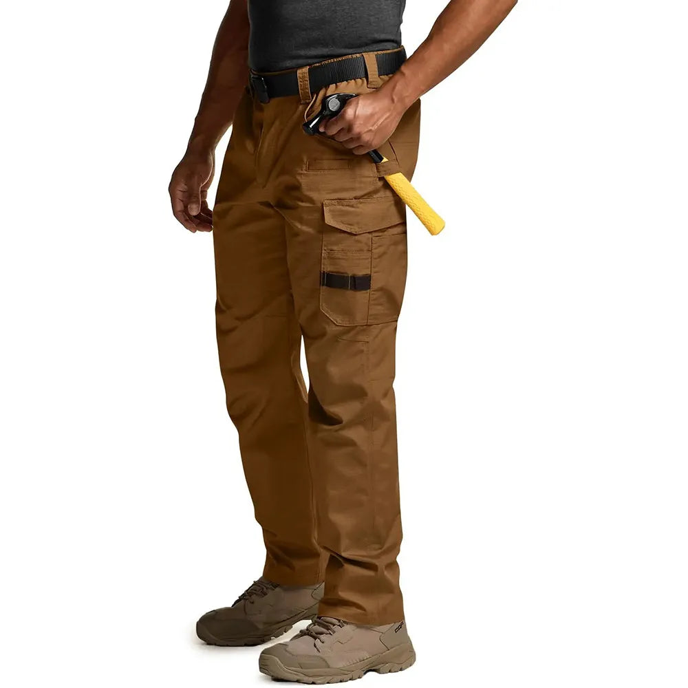 🔥8-PACK Today Only $29.9🔥Men's Ripstop Work Pants,Water Resistant Outdoor Tactical Pants